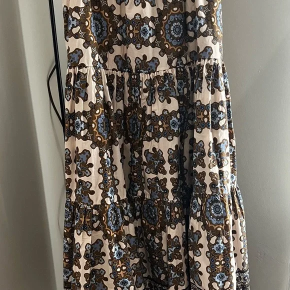 Cara Cara Melanie stonewash Rita tile bohemian kirt size XL. - Picture 1 of 6